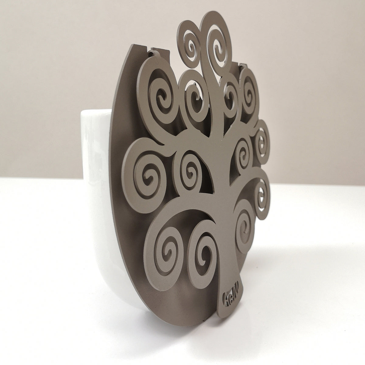 Humidificateur pour radiateur Arbre de Vie – Fer et porcelaine