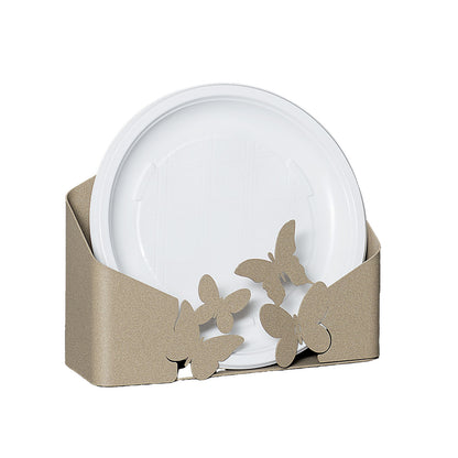 Porte-assiettes Farfalle – Support vertical décoré de papillons