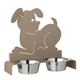 Porta ciotole per cani