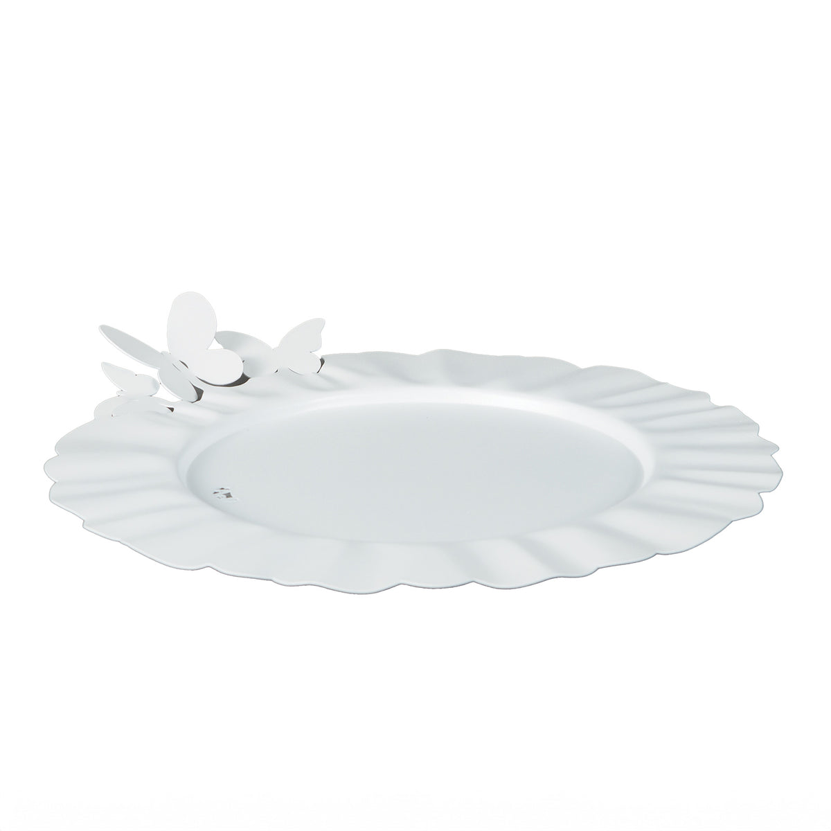 Lot de 2 sous-assiettes Butterfly – Décor papillons en métal