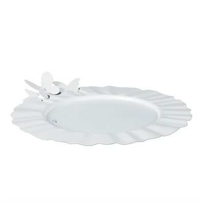 Lot de 2 sous-assiettes Butterfly – Décor papillons en métal