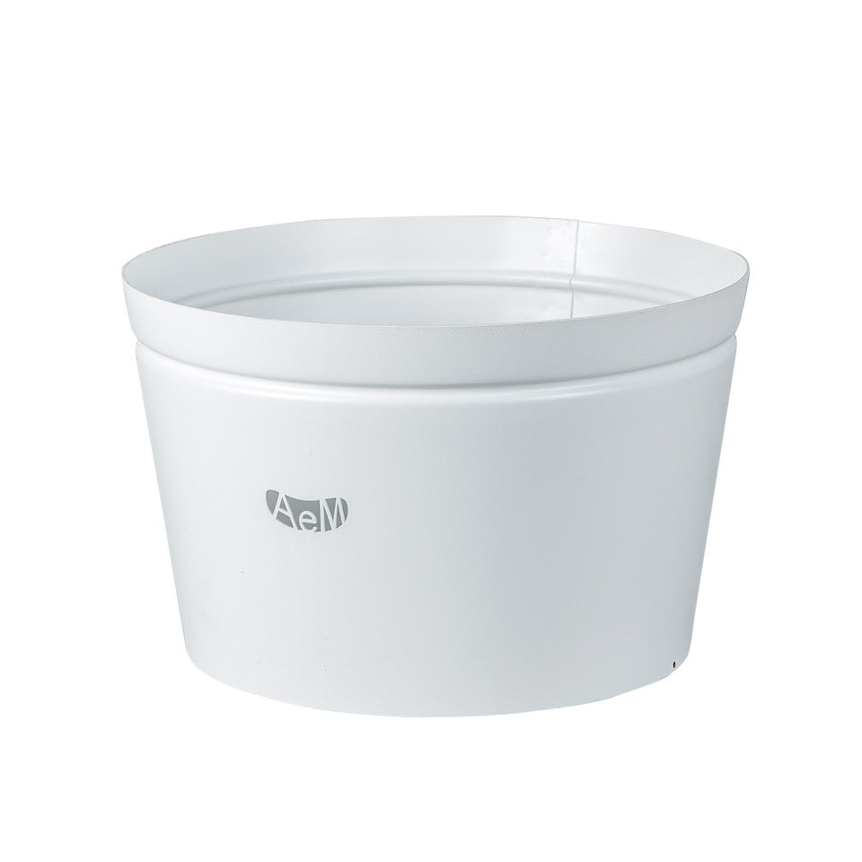 Pot lumineux en métal pour lampe Monstera