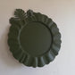 Lot de 2 sous-assiettes Monstera – Décor feuilles tropicales