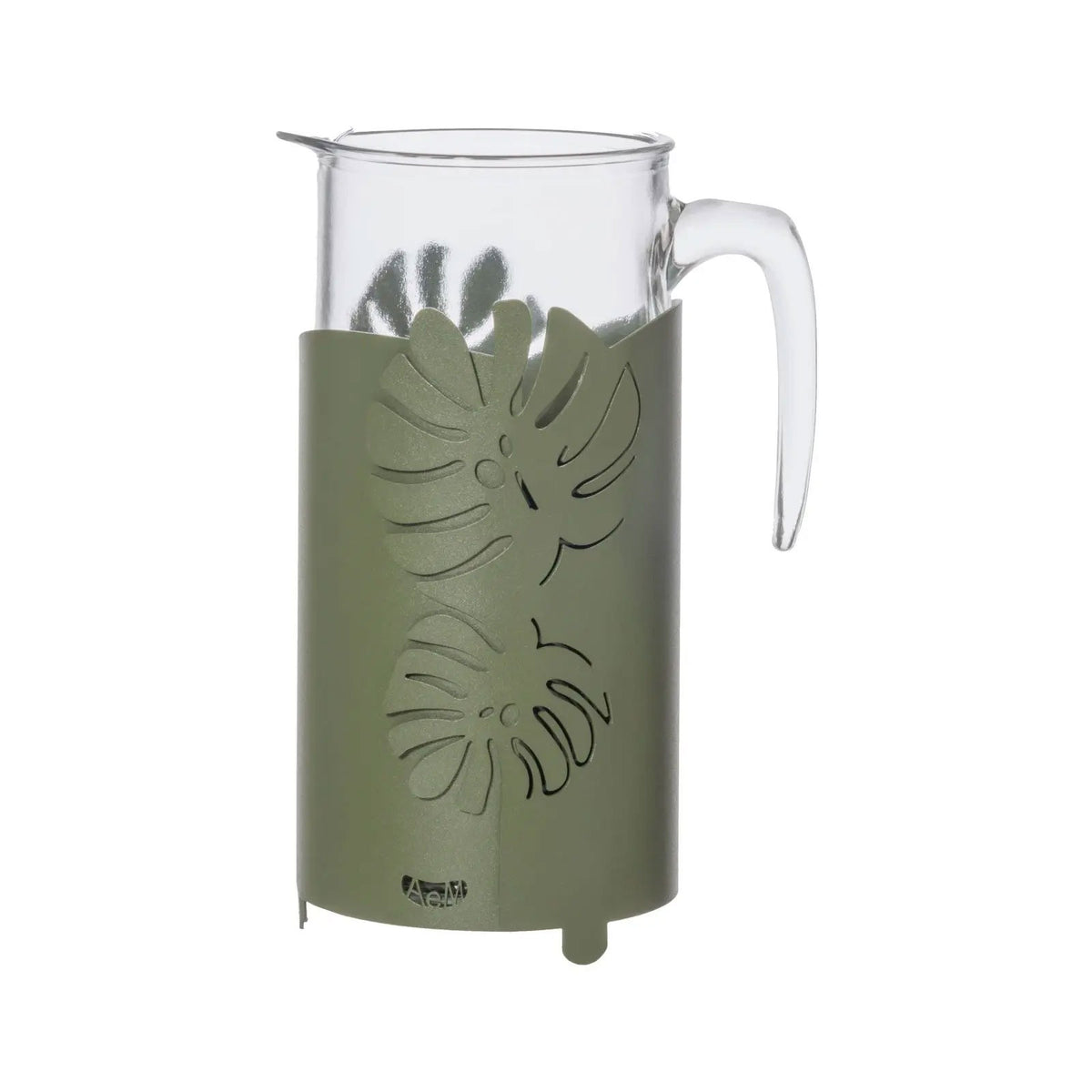 Porte-bouteille Monstera – Décor feuilles tropicales en métal