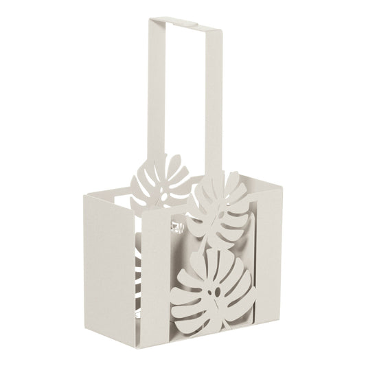 Porte-couverts Monstera – Décor feuilles tropicales en métal