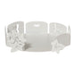 Porte-assiettes Edera – Décor feuilles de lierre en métal
