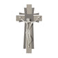 Grand crucifix mural en métal – Design contemporain