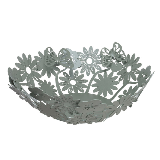 Grande coupe décorative Margherite en métal – Marguerites
