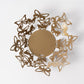 Centrotavola Farfalloso piccolo oro laccato