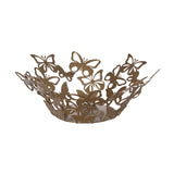 Centrotavola Farfalloso piccolo oro laccato