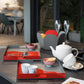 Fluid Rectangular Modern Tray