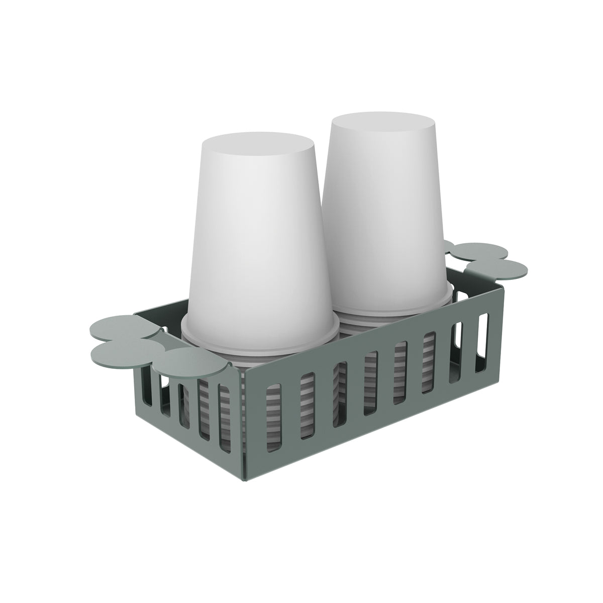 Porte-verres Old en métal – Design minimaliste