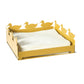 Grand porte-serviettes de table Duck – Motif canards en métal