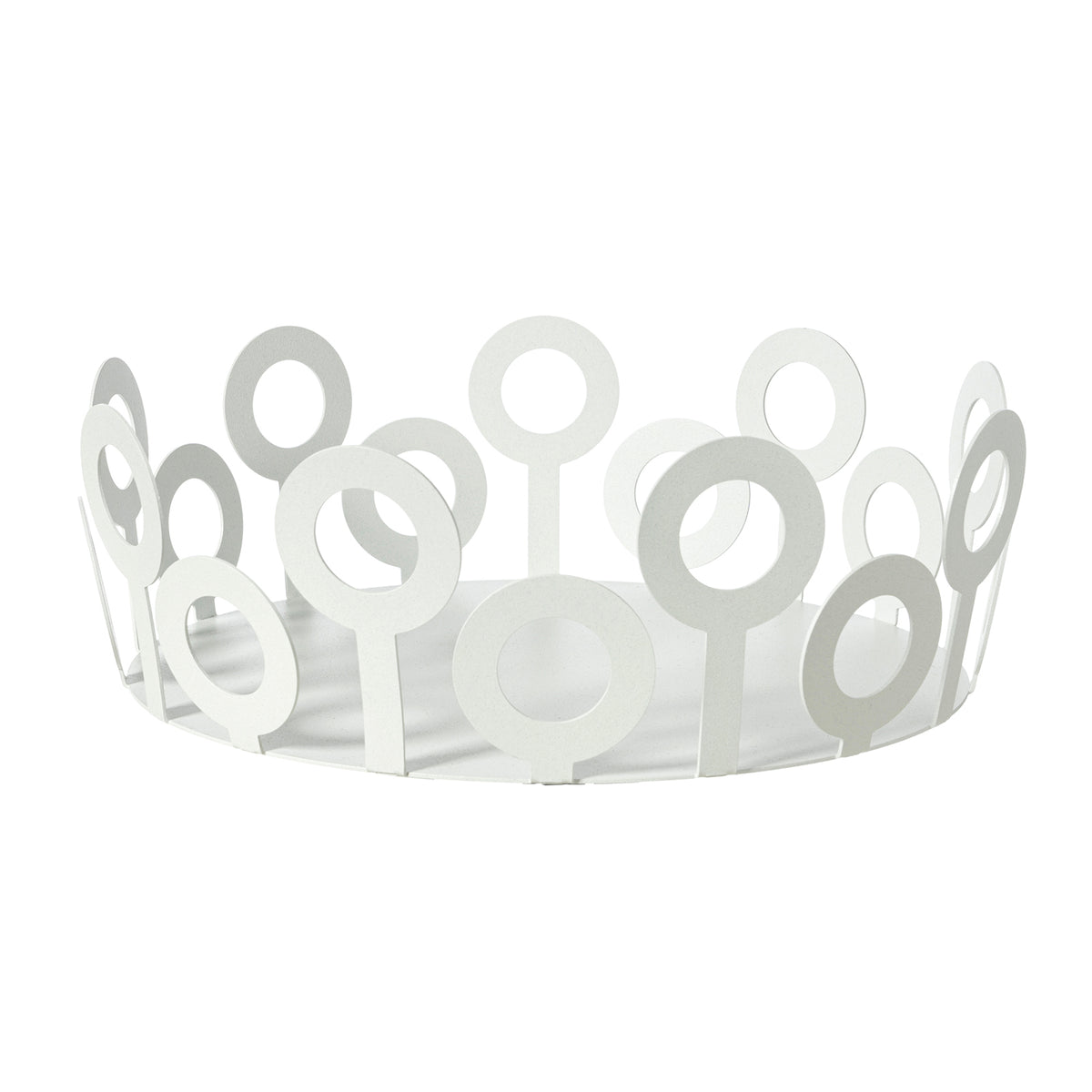 Grande coupe décorative Bollicine en métal – Design géométrique