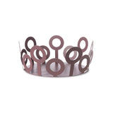 Petite coupe décorative Bollicine en métal – Design géométrique