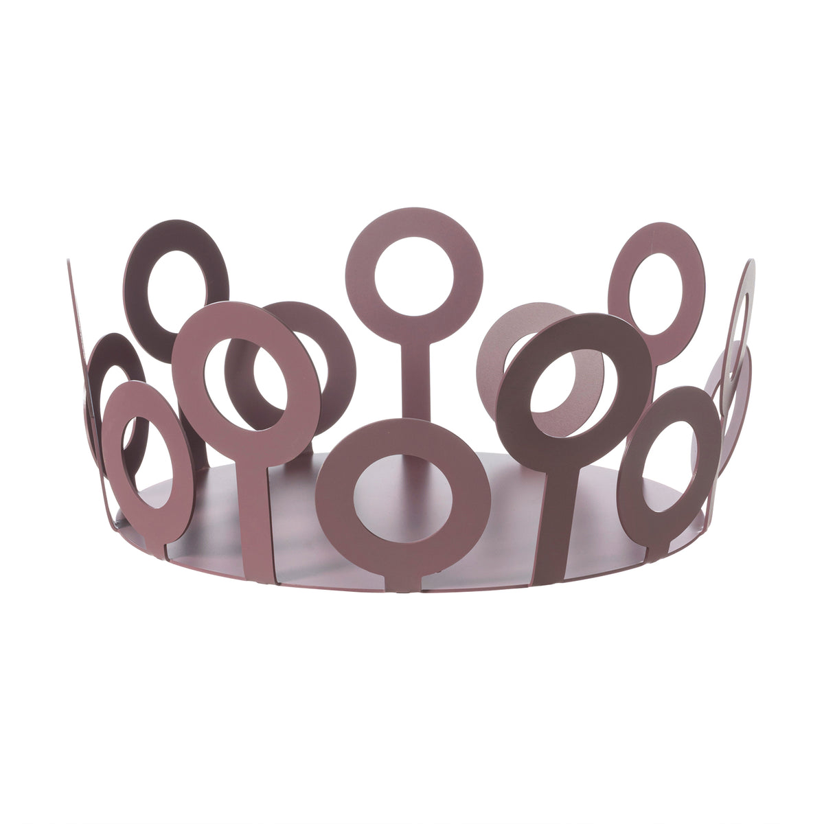 Petite coupe décorative Bollicine en métal – Design géométrique