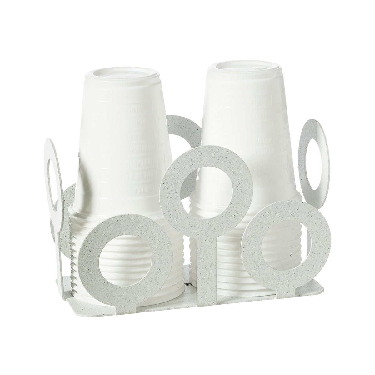 Porte-verres Bollicine en métal – Design à cercles