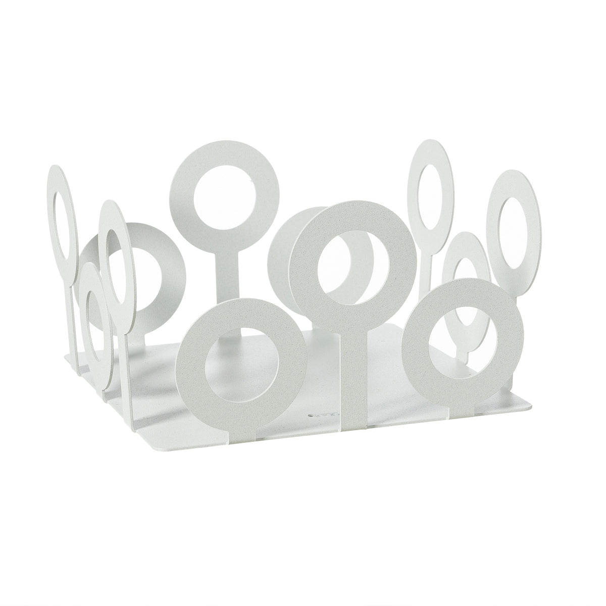 Porte-serviettes de table Bollicine en métal – Design géométrique