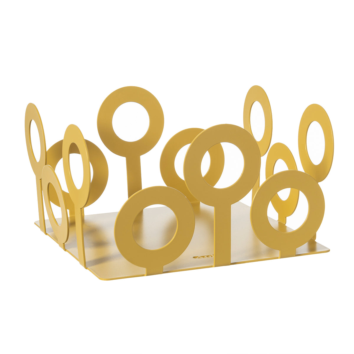 Porte-serviettes de table Bollicine en métal – Design géométrique