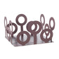 Porte-serviettes de table Bollicine en métal – Design géométrique