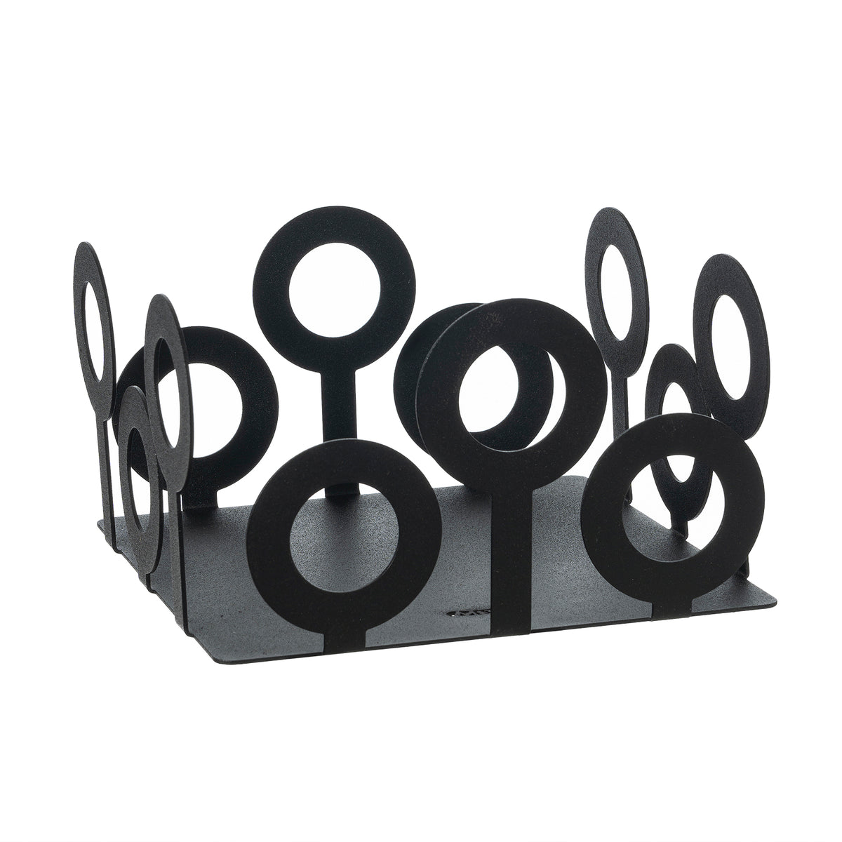 Porte-serviettes de table Bollicine en métal – Design géométrique