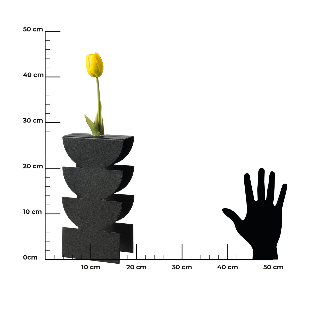 Memphis decorative flower vase