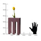 De Chirico decorative flower vase