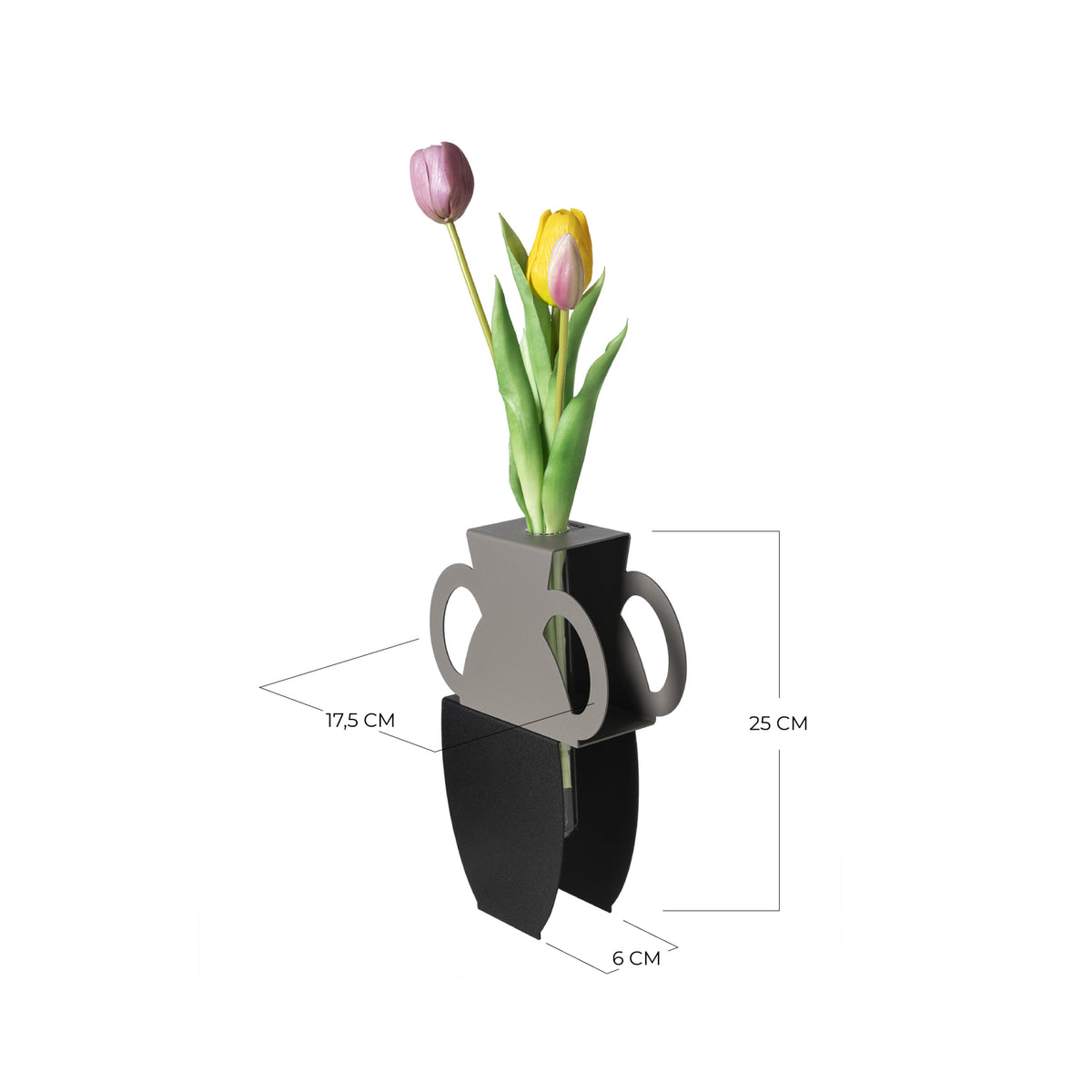 Vaso portafiore decorativo Cribbio