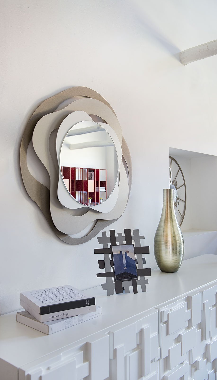 Specchio decorativo da parete Isotta