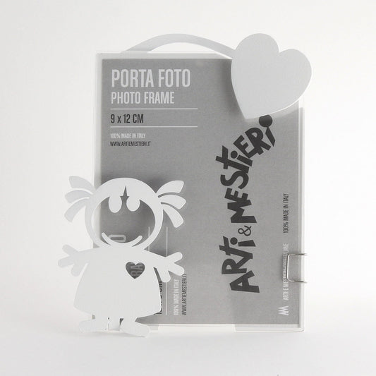 Bomboniera battesimo moderna Portafoto Bibina