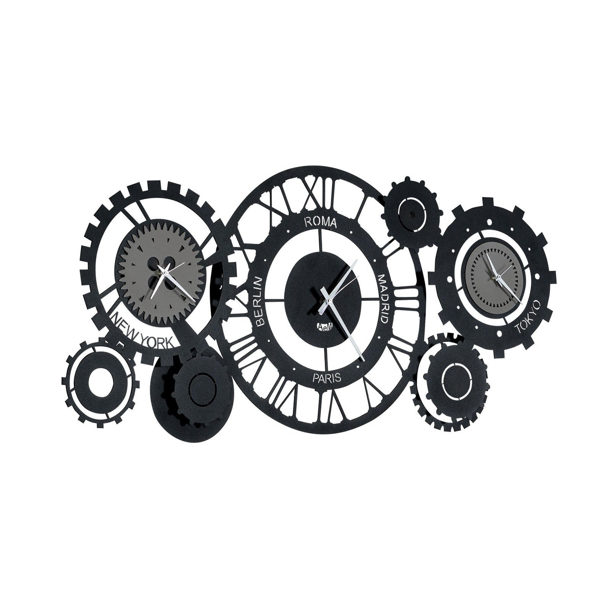 Wall clock detail Fuso Meccano