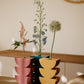 Memphis decorative flower vase