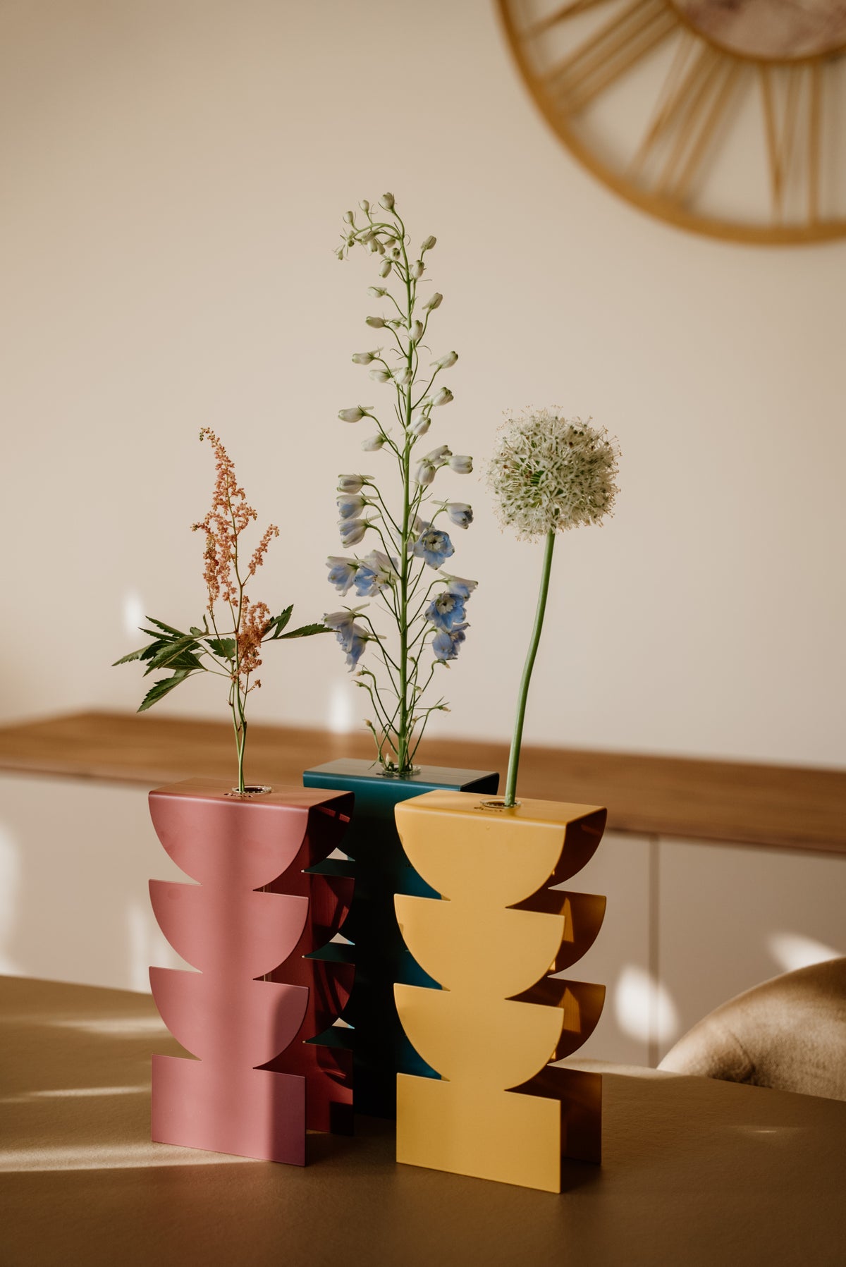 Memphis decorative flower vase