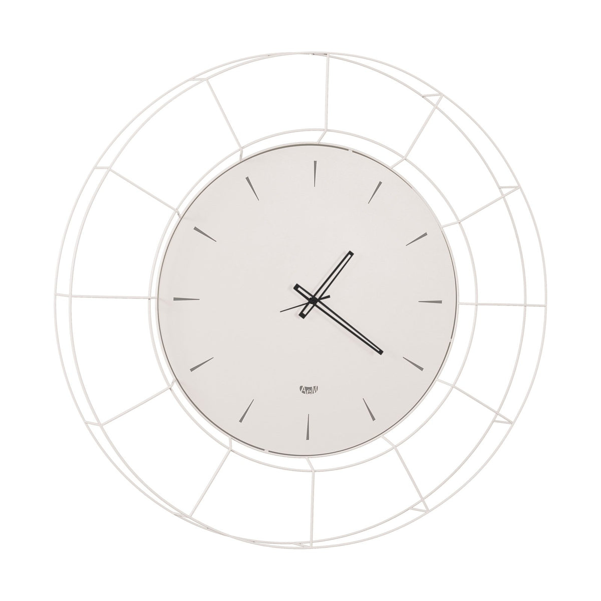 Horloge murale Nudo 94 blanche