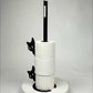 Silvestro floor toilet paper holder