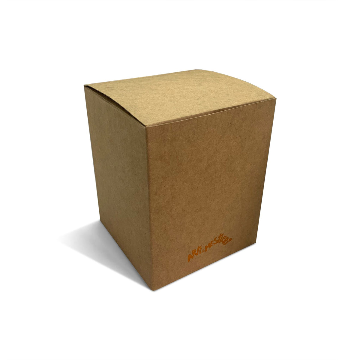 Dix boîtes en carton naturel pour emballer des cadeaux