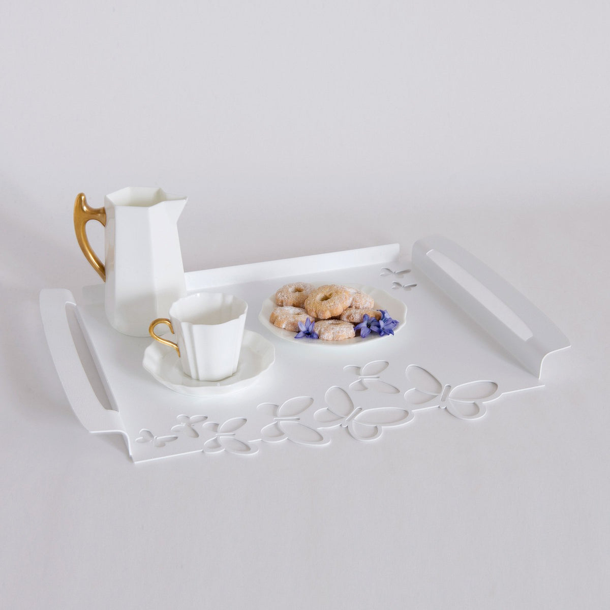 Vassoio moderno Butterfly grande